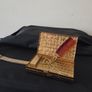 1950's Compact Lipstick Cigarette Blunt Mesh Handle Purse Image 5