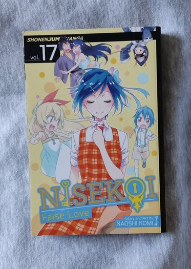 Nisekoi False Love vol.17 manga anime chitoge kirisaki onodera kosaki raku ichijou seishirou tsugumi