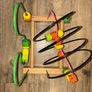 IKEA wooden bead rollercoaster Image 3