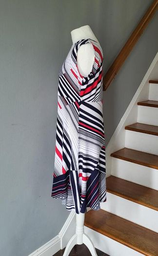 Marble summer dress, Size 14