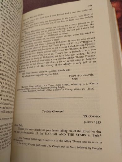 The Letters Of Sean O'casey Volume Iii: 1955-1958