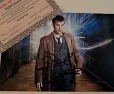 David Tennant Doctor Who Signed Autograph & Certificate of Authenticity