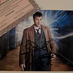 David Tennant Doctor Who Signed Autograph & Certificate of Authenticity