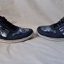 pavers blue suade  trainers Size 7 eu 40 in excellent condition Image 4