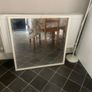 ikea square white mirror Image 2