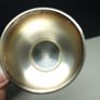 Vintage 1/2 OZ Shot Measure Cup Antler Handle Metal Goblet Made in England Image 4
