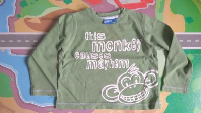 NEW LOOK NAME IT top size  12-18 months top