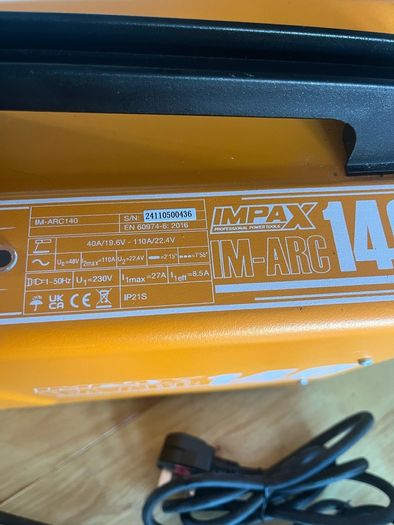 Impax welder for sale