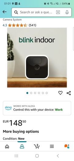 blink camera system inc 2 cameras