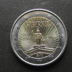2016 Ireland UNC 2 Euro coin "Easter Rising 100 Years Anniversary"