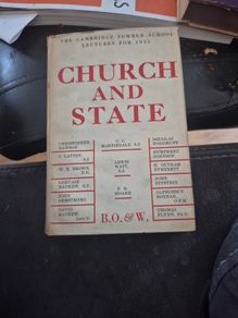 church and state Cambridge summer school