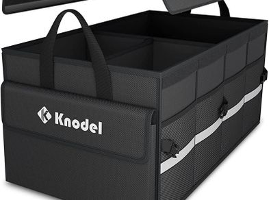 Car Boot Organiser, Car Organiser with Foldable Cover, Collapsible Car Storage, Non-Slip Car Boot Storage (FREE POSTAGE)