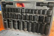 Impact socket set