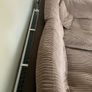Brown corduroy couch for sale Image 4
