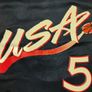 Grant Hill USA Atlanta 1996 Original Champion NBA Basketball Jersey Shirt Size 44 L Image 6