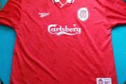 Mint 1996/98 Liverpool ReebokJersey Size 46/48(XL\XXL)