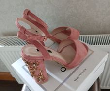 Quiz block heel sandals Brand new in box Postage included