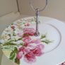 China 2 tier cake stand, D 28 cm & 20 cm Image 3