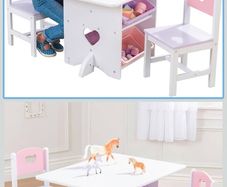 kids table and