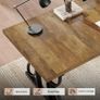 Large Office Computer Desk with Robust Metal Frame 180 x 80 x 75 cm Image 6