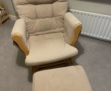 Babylo glider and footstool