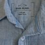 River Island Boys blue short sleeved shirt Image 2