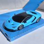 Scalextric Lamborghini Centenario Slot Car. (Blue) - street supercar  C4321 Image 2