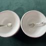 A pair of ice cream bowls Image 2