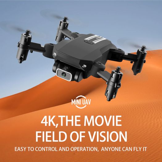 New Mini Drone 4K 1080P HD Camera WiFi Fpv Air Pressure Altitude Hold Black And Gray Foldable Quadcopter RC Dron Toy