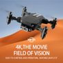 New Mini Drone 4K 1080P HD Camera WiFi Fpv Air Pressure Altitude Hold Black And Gray Foldable Quadcopter RC Dron Toy Image 2
