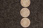6 Genuine British Silver Sixpence Coins 1928 to 1936