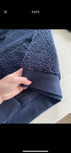 Le Mieux Navy Teddy Fleece