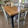 Dining Table 180cm Solid Pine fully refinished Image 5