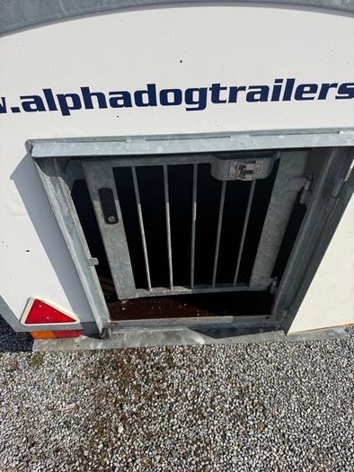 factory built dog trailer