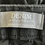 Ladies Black Denim Shorts from Dorothy Perkins Image 2