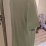Crane lime green V-neck t-shirt size UK12/14 EU40/42 Postage included Image 3