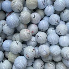 50 used mixed brand practice grade golf balls