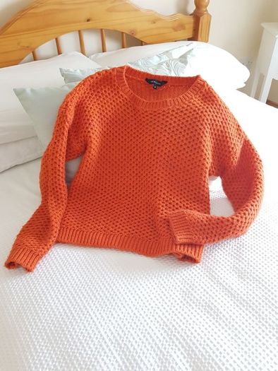 New look Orange Jumper - Size 12