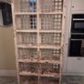 Beautiful and unique distressed wood effect bookcase Image 3