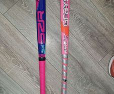 Slazenger and Grays hockey stickn30 inch/76cm
