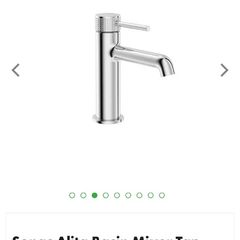 Sonas Alita Basin Mixer Bathroom Tap Chrome