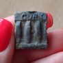 Old Irish post office lead bag seals Image 2