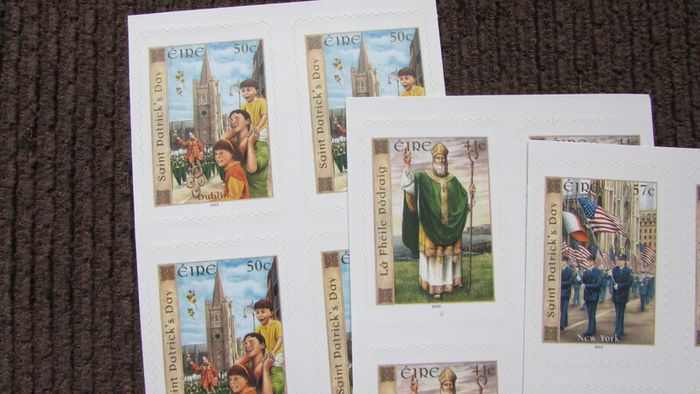 Three 2003 St.Patrick's Day Self Adhesive Booklets.MNH.