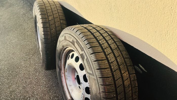 215-65-R16 C wheels for Renault van Hankook tires