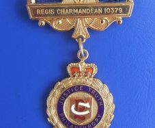RAOB PRIMO DEGREE (Royal Antediluvian Order of Buffaloes) - Primo 2nd Degree silver-gilt medal, fully hallmarked for 1993