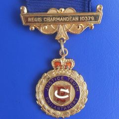 RAOB PRIMO DEGREE (Royal Antediluvian Order of Buffaloes) - Primo 2nd Degree silver-gilt medal, fully hallmarked for 1993