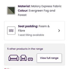 New in box Malory express armchair