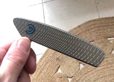 Milled faced putter
