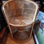 1970s Wicker Chair Image 5
