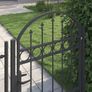 Steel Garden Fence Gate 104x125 cm Image 3